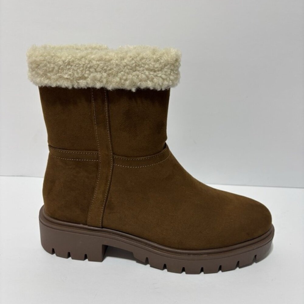 Espirit Women’s Ariana Brown Winter Booties, Size 7 M